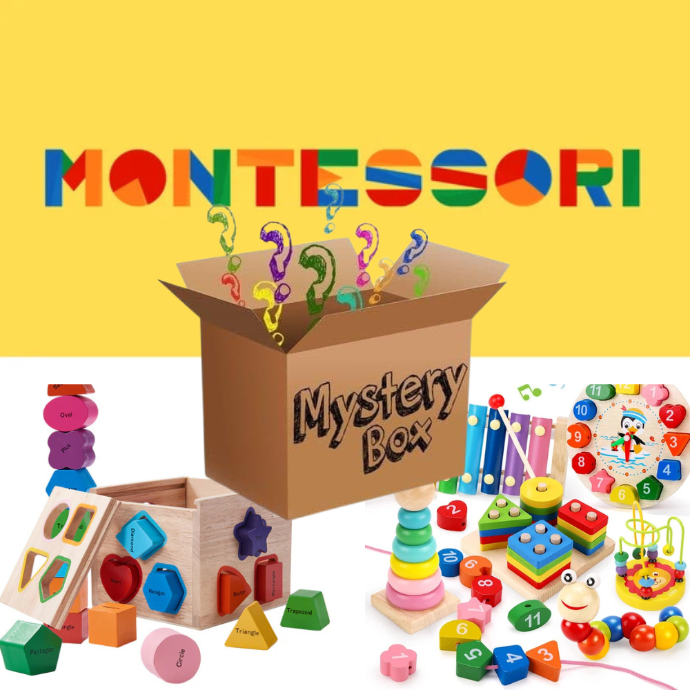 Montessori tajomná krabica