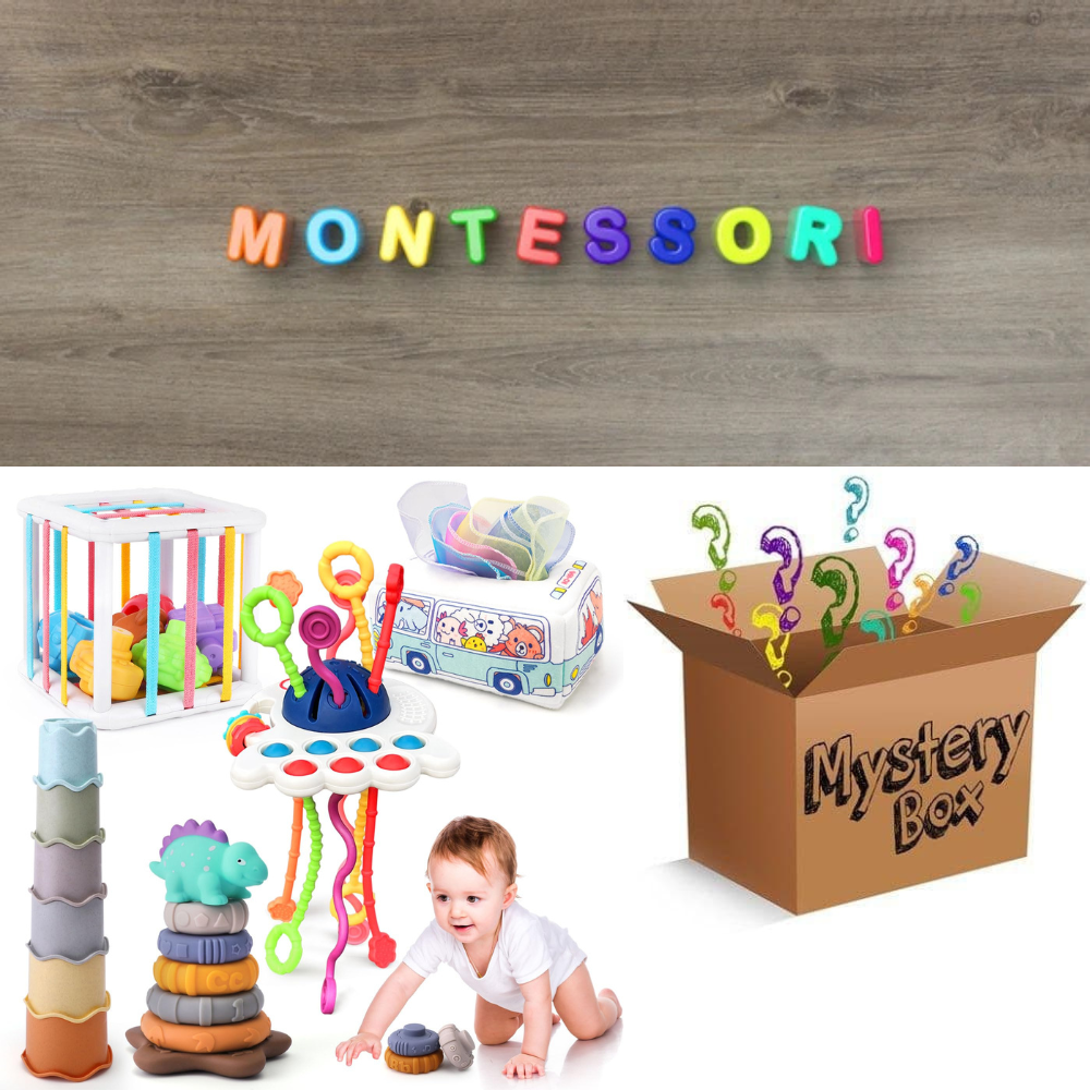 Montessori tajomná krabica