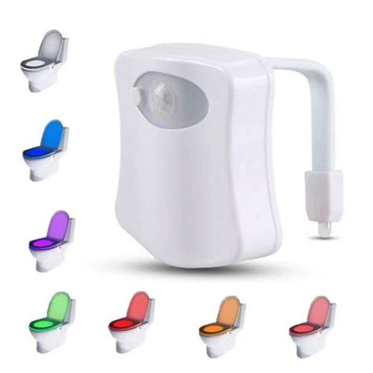 Led sensor toilet light